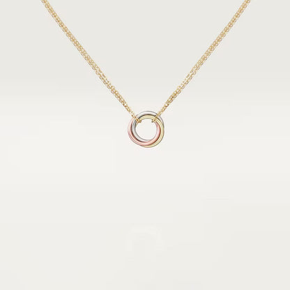 [✨ROSE💎]TRINITY MINI NECKLACE