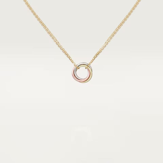 [✨ROSE💎]TRINITY MINI NECKLACE