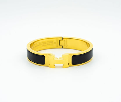 [✨ROSE💎]H BLACK BRACELET