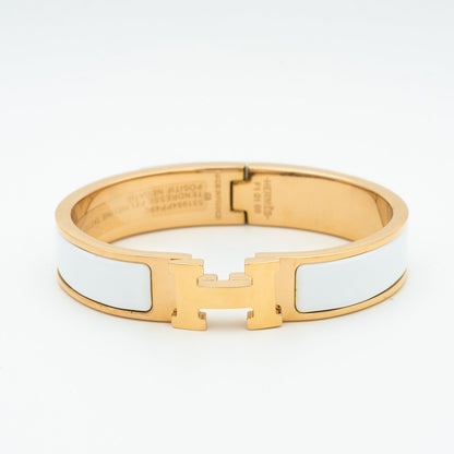 [✨ROSE💎]H WHITE BRACELET