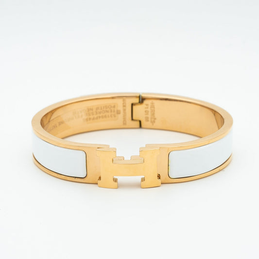[✨ROSE💎]H WHITE BRACELET