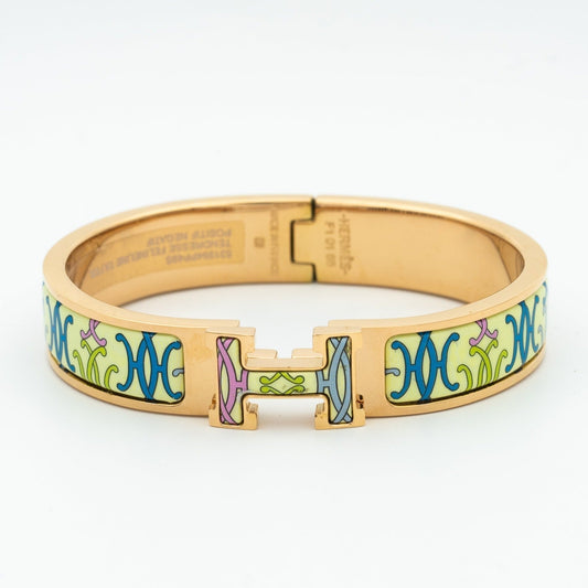 [✨ROSE💎]H BRACELET BEIGE MULTICOLOR