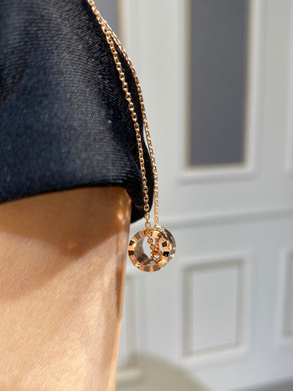 [✨ROSE💎]BEE LOVE DIAMOND NECKLACE