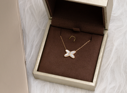 [✨ROSE💎]JEUX DE NECKLACE 1 DIAMOND