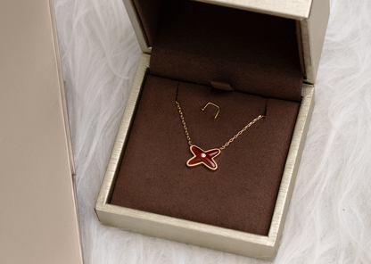 [✨ROSE💎]JEUX DE NECKLACE 1 DIAMOND