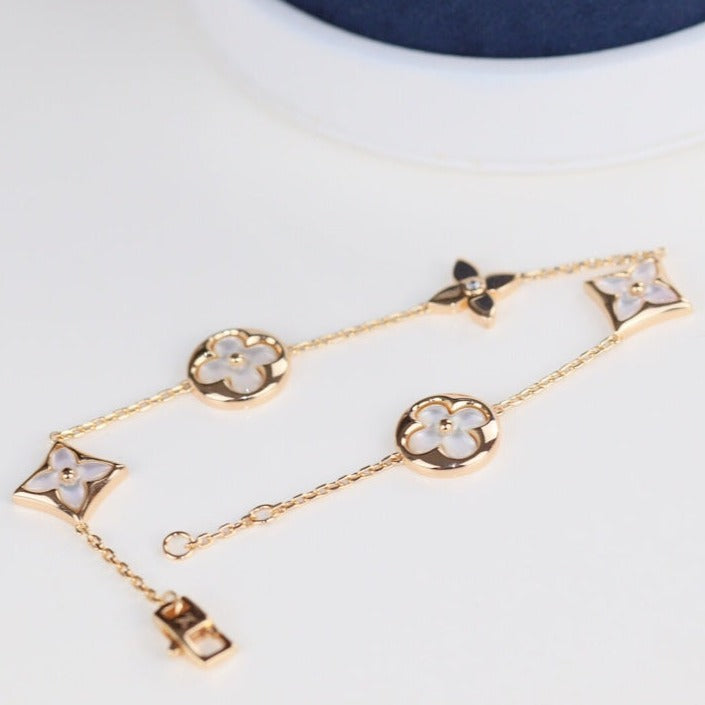 [✨ROSE💎]LEAF CLOVER BRACELET