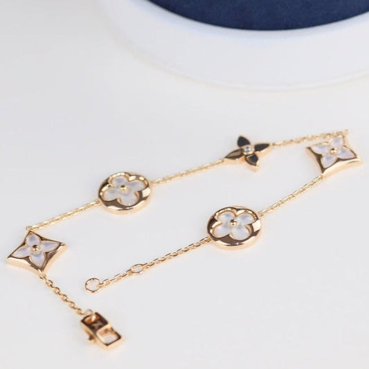 [✨ROSE💎]LEAF CLOVER BRACELET