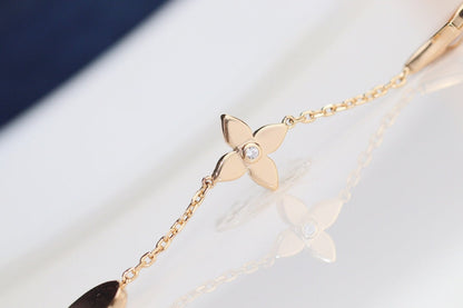 [✨ROSE💎]LEAF CLOVER BRACELET