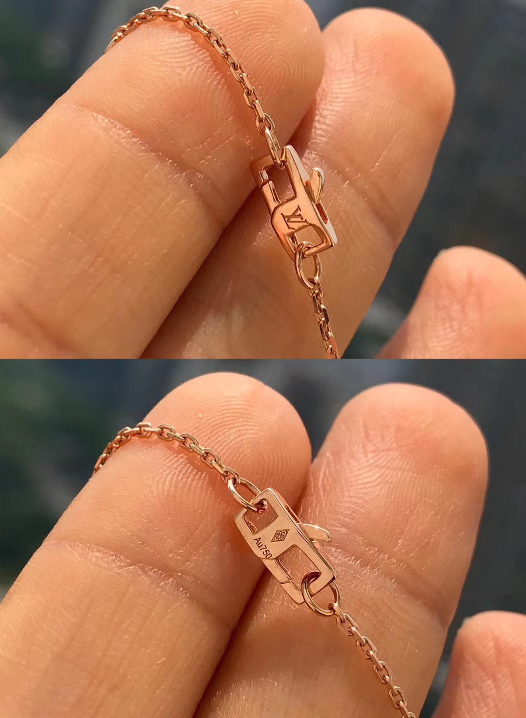 [✨ROSE💎]BLOSSOM PENDANT PINK GOLD AND DIAMOND