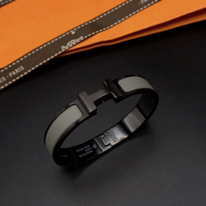 [✨ROSE💎]CLIC HM SO BLACK GREY BRACELET