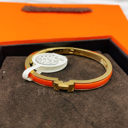 [✨ROSE💎]CLASSIC HM CLIC RED 8MM ENAMEL BRACELET