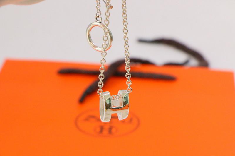 [✨ROSE💎]HM NECKLACE H LETTER OVAL SERIES