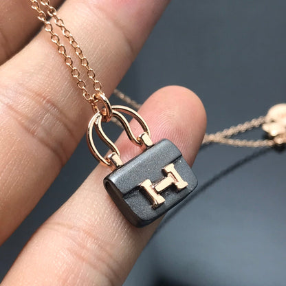 [✨ROSE💎]WOMEN'S HM AMULETTES CONSTANCE PENDANT NECKLACE