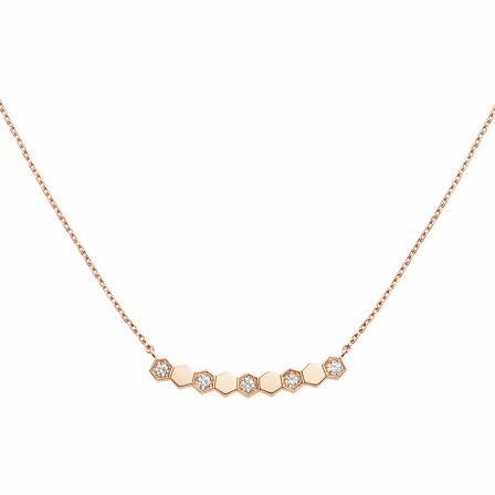 [✨ROSE💎]BEE MY LOVE DIAMOND NECKLACE