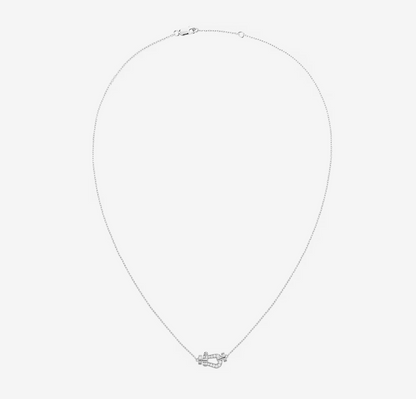 [✨ROSE💎]FORCE 10 DIAMOND SILVER NECKLACE MINI MODEL