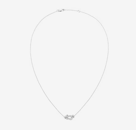 [✨ROSE💎]FORCE 10 DIAMOND SILVER NECKLACE MINI MODEL