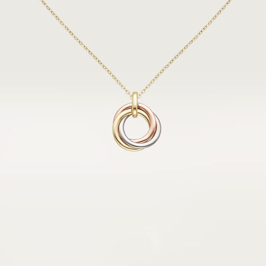 [✨ROSE💎]TRINITY SMALL NECKLACE