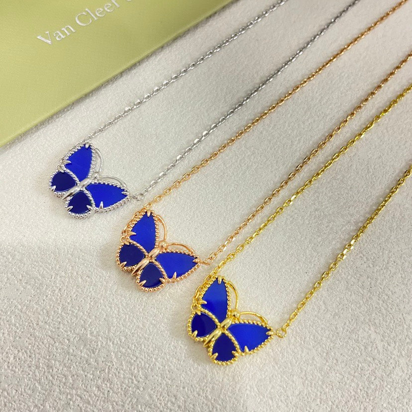 [✨ROSE💎] 2026 NEW LUCKY BUTTERFLY 1 MOTIFS NECKLACE