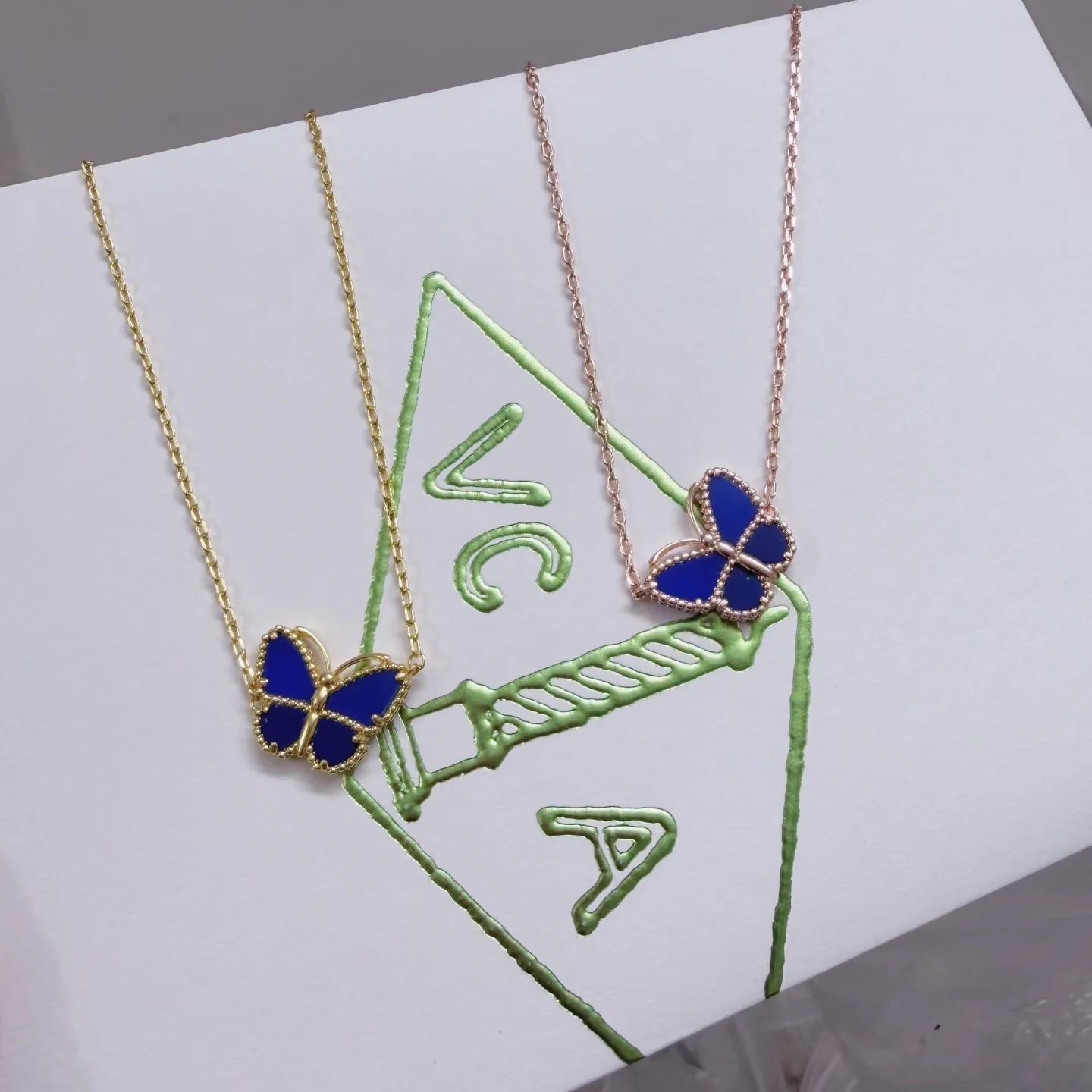 [✨ROSE💎] 2026 NEW LUCKY BUTTERFLY 1 MOTIFS NECKLACE