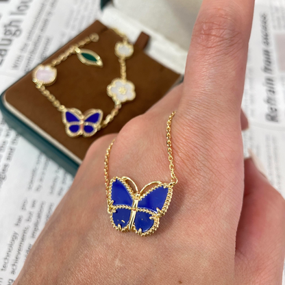 [✨ROSE💎] 2026 NEW LUCKY BUTTERFLY 1 MOTIFS NECKLACE