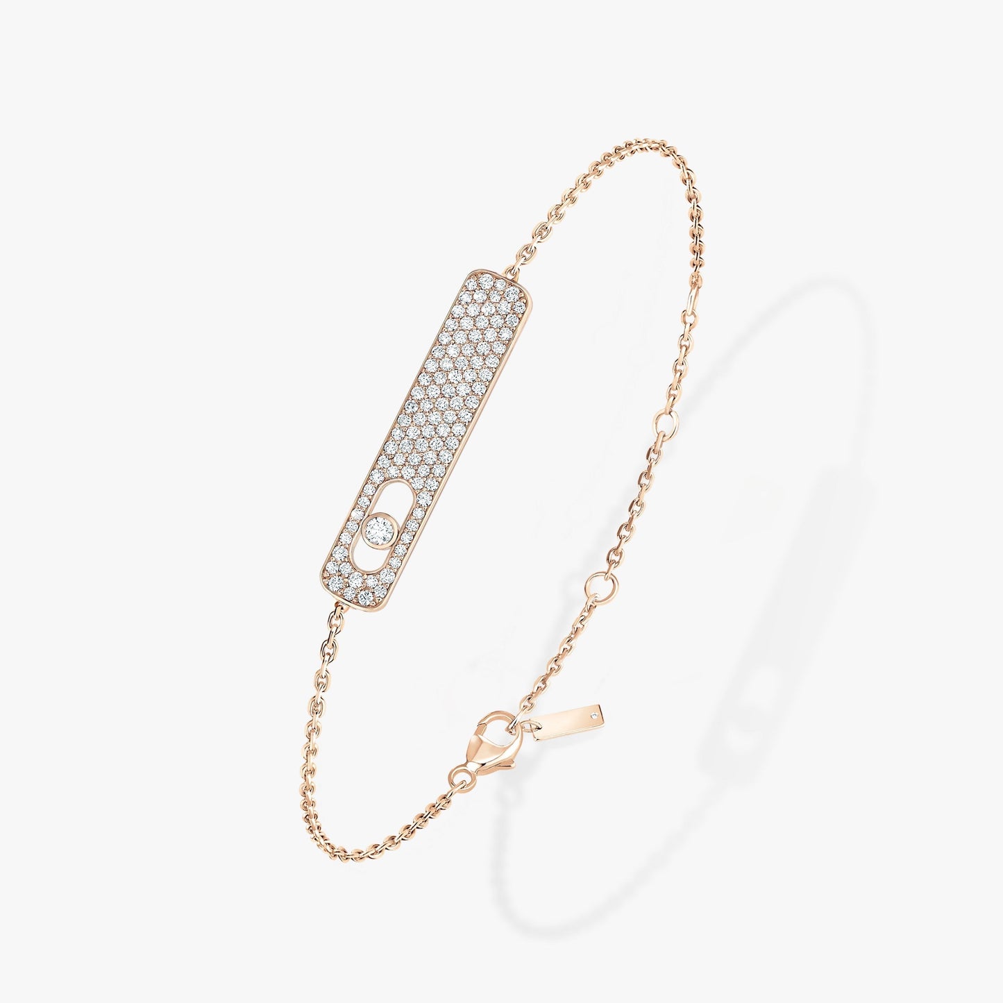 [✨ROSE💎]MOVE CLASSIQUE DIAMOND PAVED BRACELET