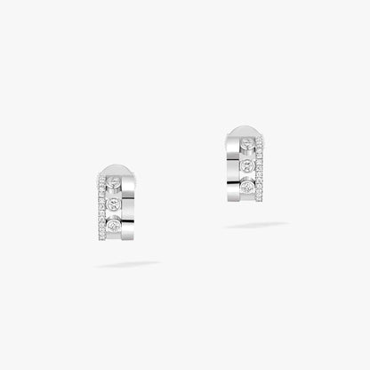 [✨ROSE💎]MOVE ROMANE EARRINGS DIAMOND