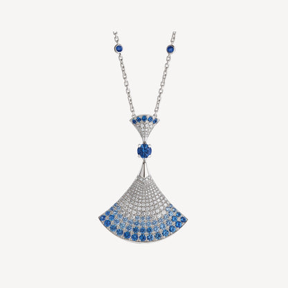 [✨ROSE💎]DREAM NECKLACE AGATE SILVER DIAMOND