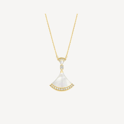 [✨ROSE💎]DREAM NECKLACE MOP GOLD DIAMOND