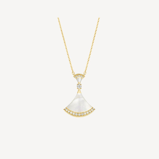 [✨ROSE💎]DREAM NECKLACE MOP GOLD DIAMOND