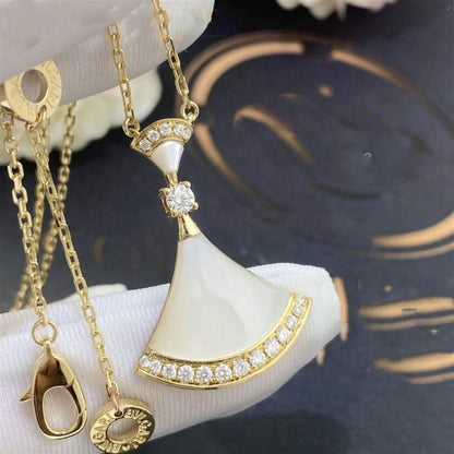 [✨ROSE💎]DREAM NECKLACE MOP GOLD DIAMOND