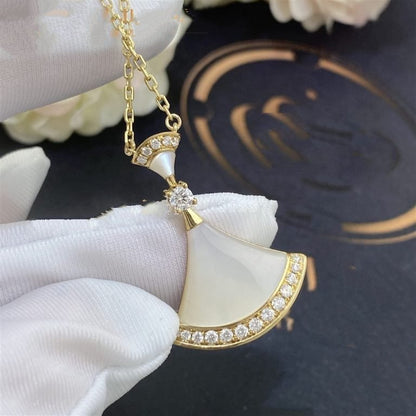 [✨ROSE💎]DREAM NECKLACE MOP GOLD DIAMOND
