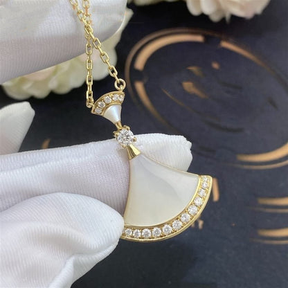 [✨ROSE💎]DREAM NECKLACE MOP GOLD DIAMOND
