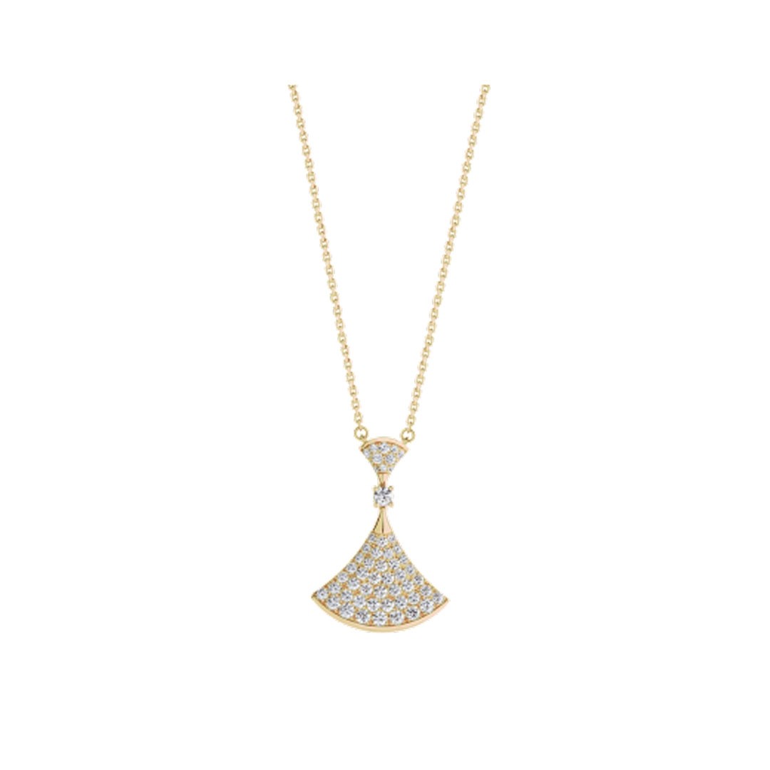 [✨ROSE💎]DREAM NECKLACE GOLD FULL DIAMOND