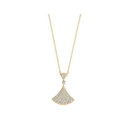 [✨ROSE💎]DREAM NECKLACE GOLD FULL DIAMOND