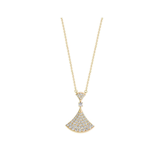 [✨ROSE💎]DREAM NECKLACE GOLD FULL DIAMOND