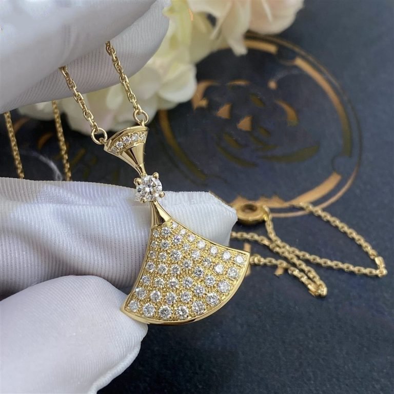 [✨ROSE💎]DREAM NECKLACE GOLD FULL DIAMOND