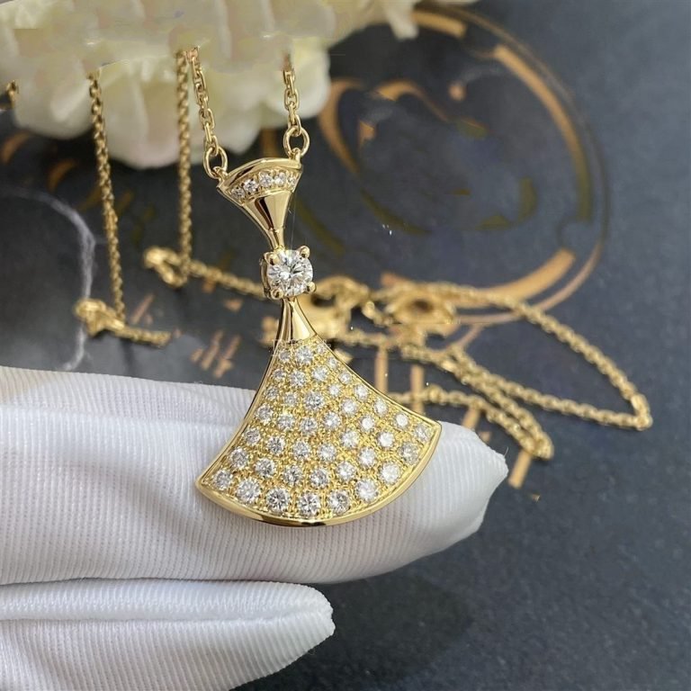 [✨ROSE💎]DREAM NECKLACE GOLD FULL DIAMOND