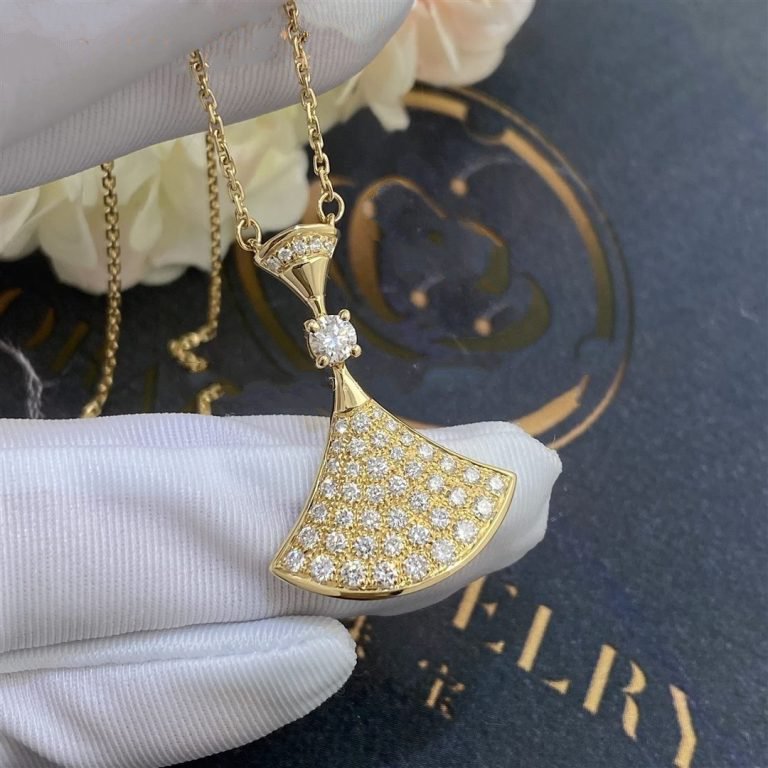 [✨ROSE💎]DREAM NECKLACE GOLD FULL DIAMOND
