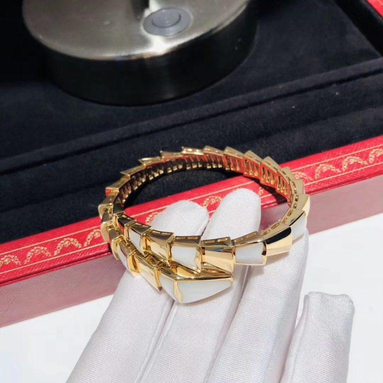 [✨ROSE💎]SERPENTI BRACELET MOP GOLD