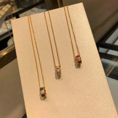[✨ROSE💎]SERPENTI PEDANT DIAMOND NECKLACE