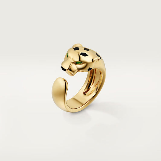 [✨ROSE💎]PANTHERE SPOTTED MEDIUM RING