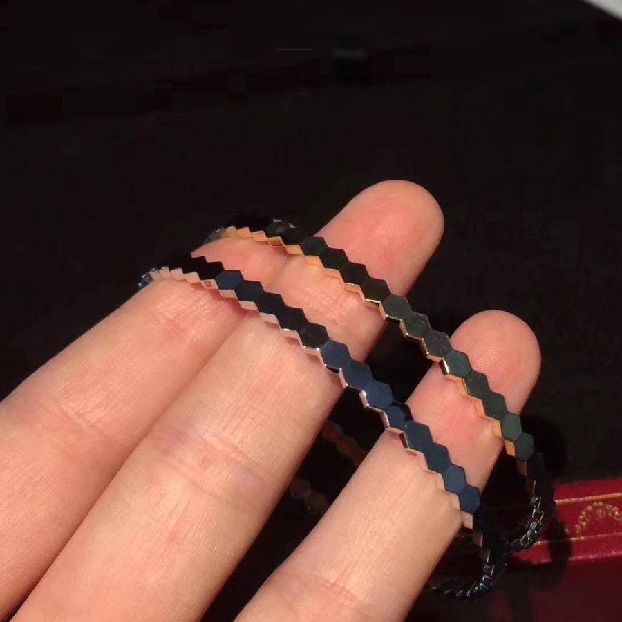 [✨ROSE💎]BEE LOVE SILVER BRACELET