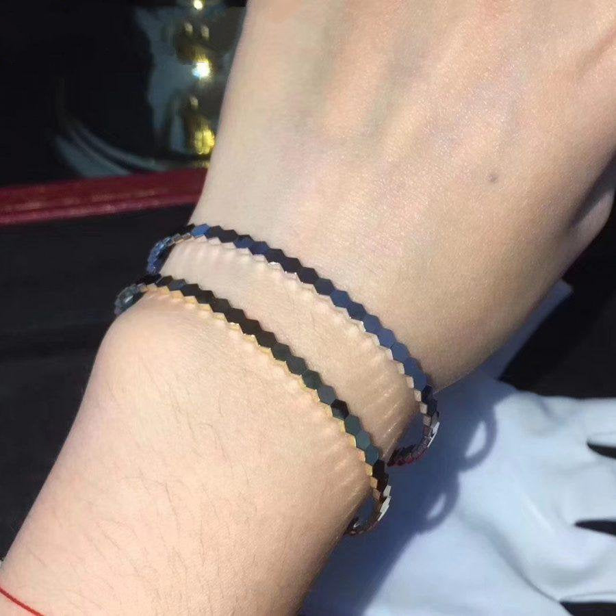 [✨ROSE💎]BEE LOVE SILVER BRACELET