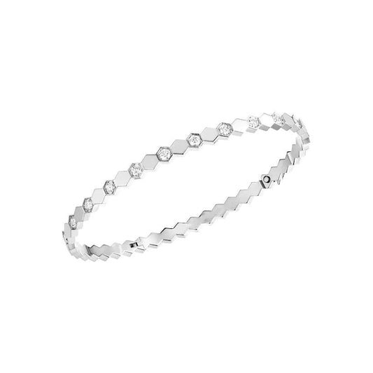 [✨ROSE💎]BEE LOVE SILVER DIAMOND BRACELET