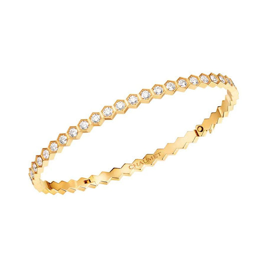 [✨ROSE💎]BEE LOVE GOLD BRACELET FULL DIAMOND