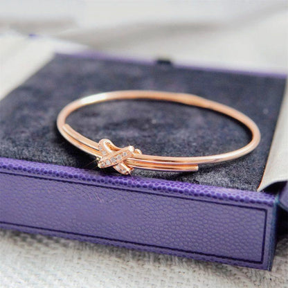 [✨ROSE💎]JEUX DE BRACELET PINK GOLD DIAMONDS