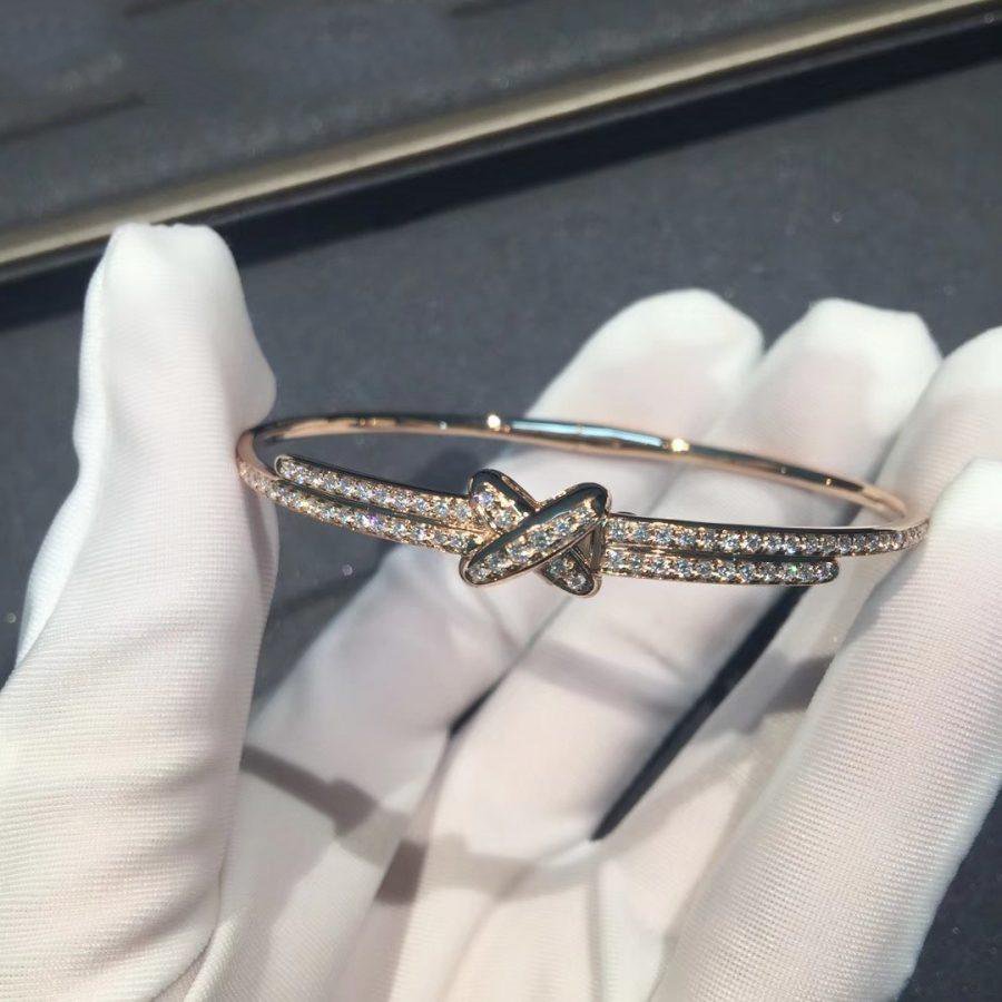 [✨ROSE💎]JEUX DE BRACELET DIAMONDS PINK GOLD