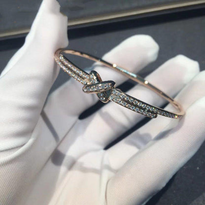 [✨ROSE💎]JEUX DE BRACELET DIAMONDS PINK GOLD