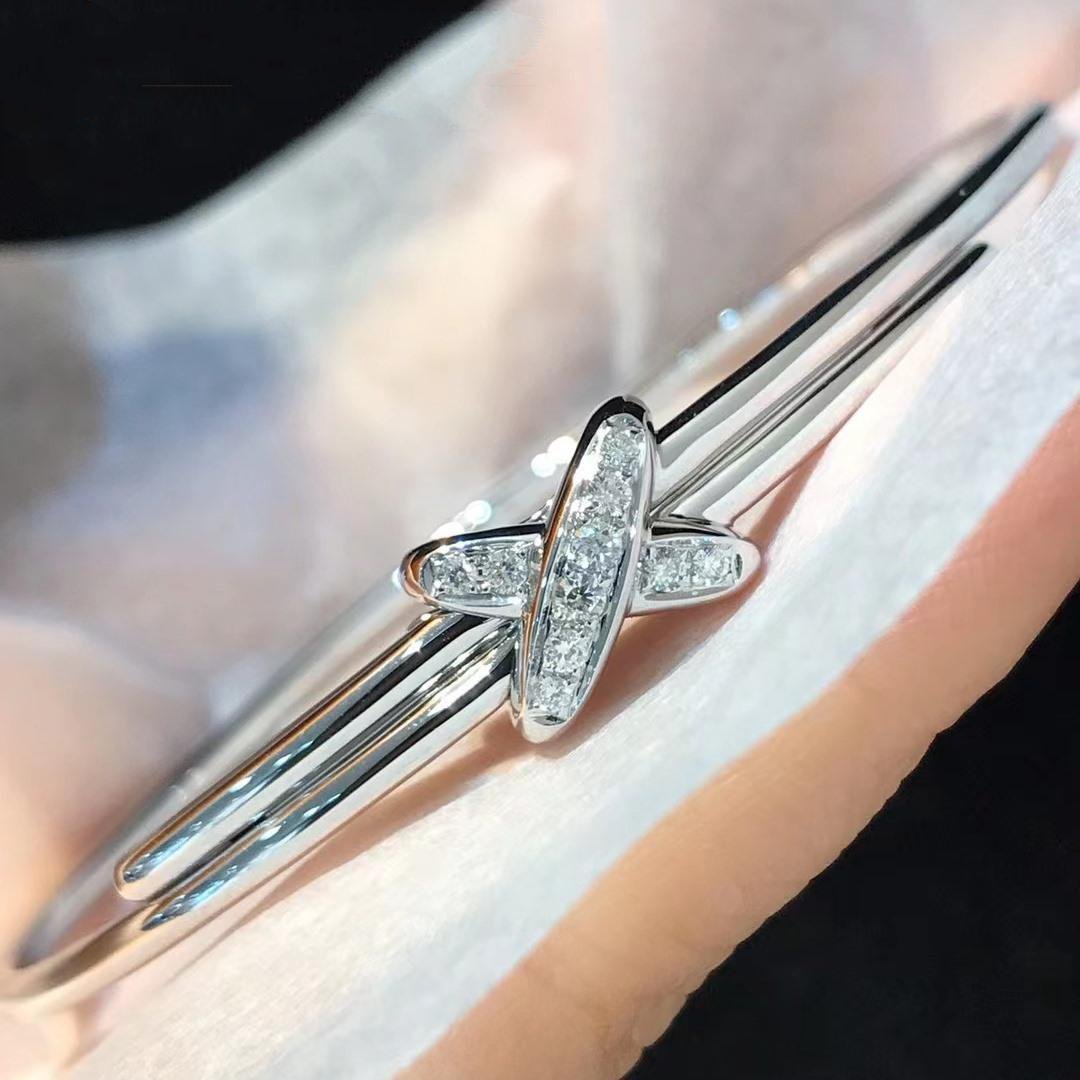 [✨ROSE💎]JEUX DE BRACELET SILVER DIAMONDS