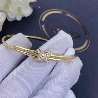[✨ROSE💎]JEUX DE BRACELET GOLD DIAMONDS